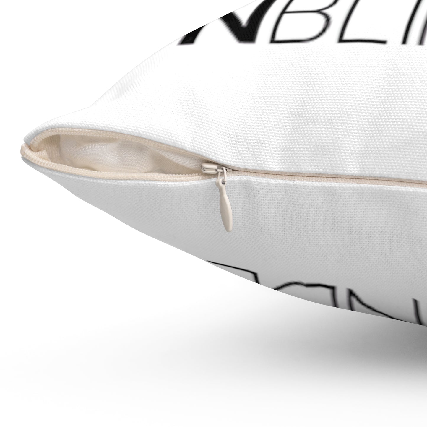 Unblinded Square Pillow