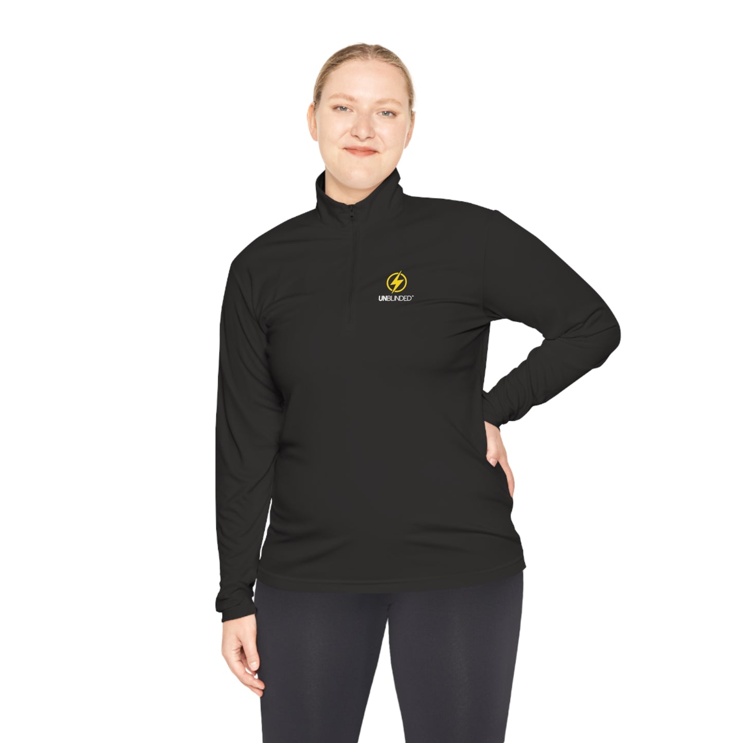 Unblinded Unisex Quarter-Zip Pullover