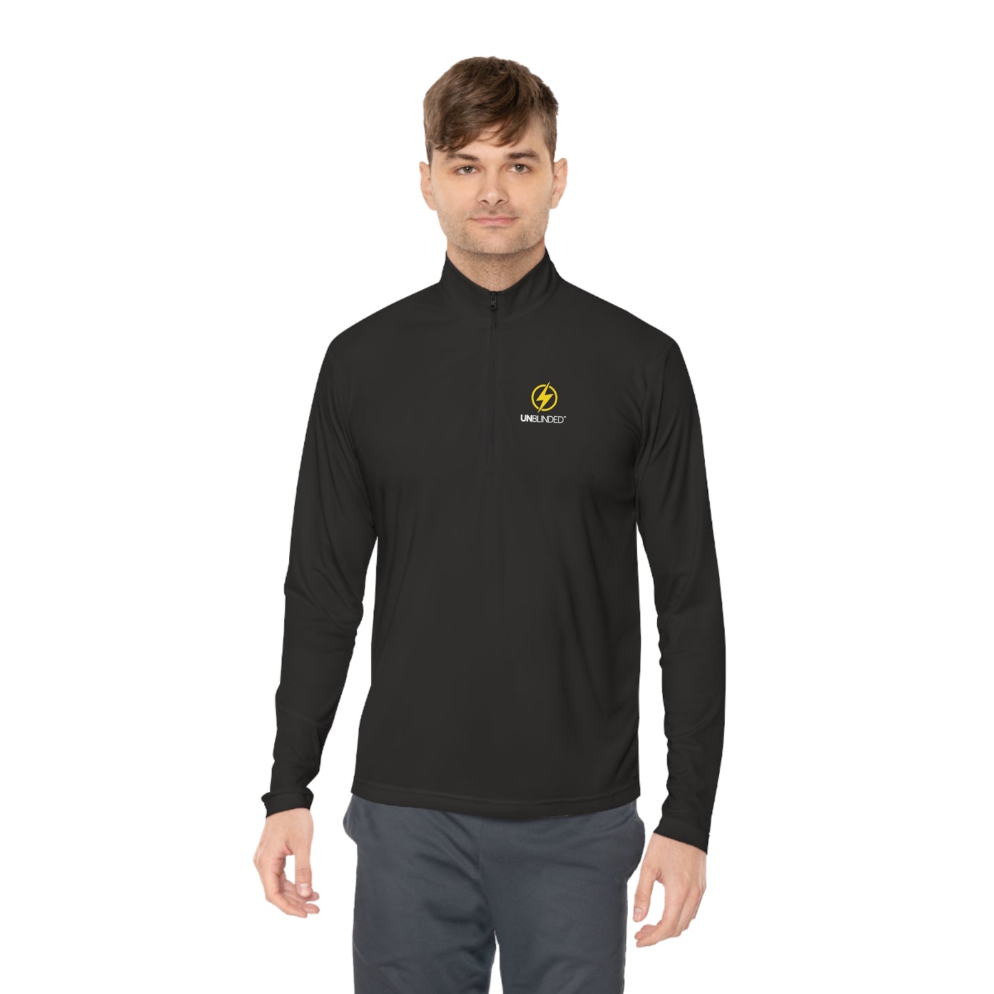 Unblinded Unisex Quarter-Zip Pullover