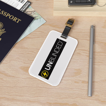 Unblinded Luggage Tag