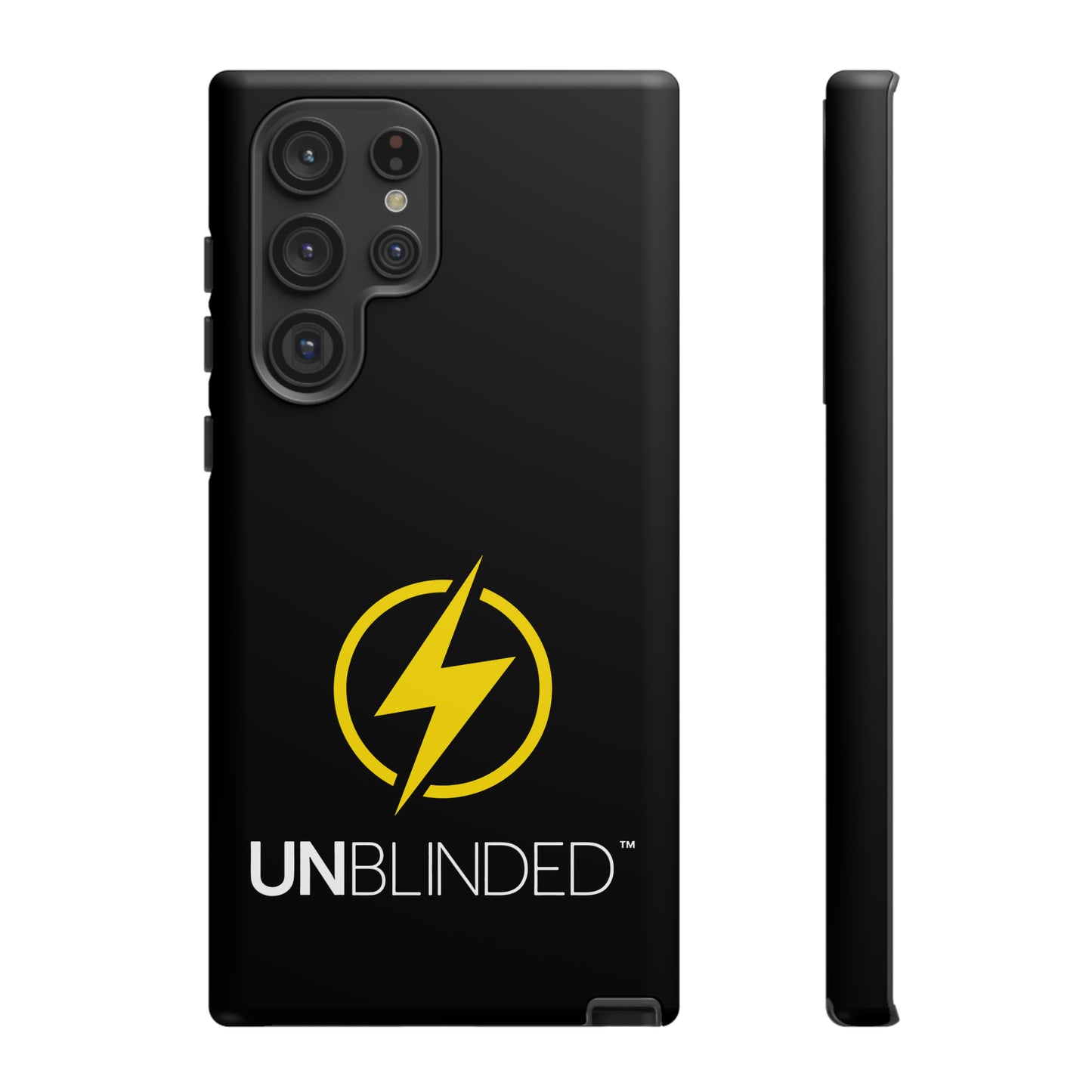 Unblinded LogoTough Cases BLACK