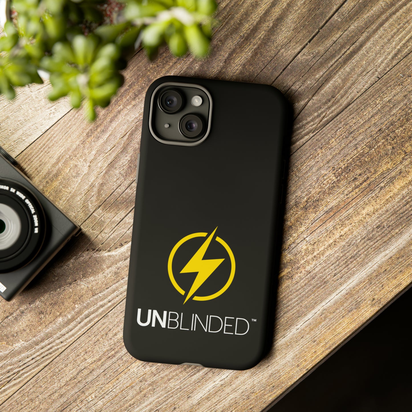 Unblinded LogoTough Cases BLACK