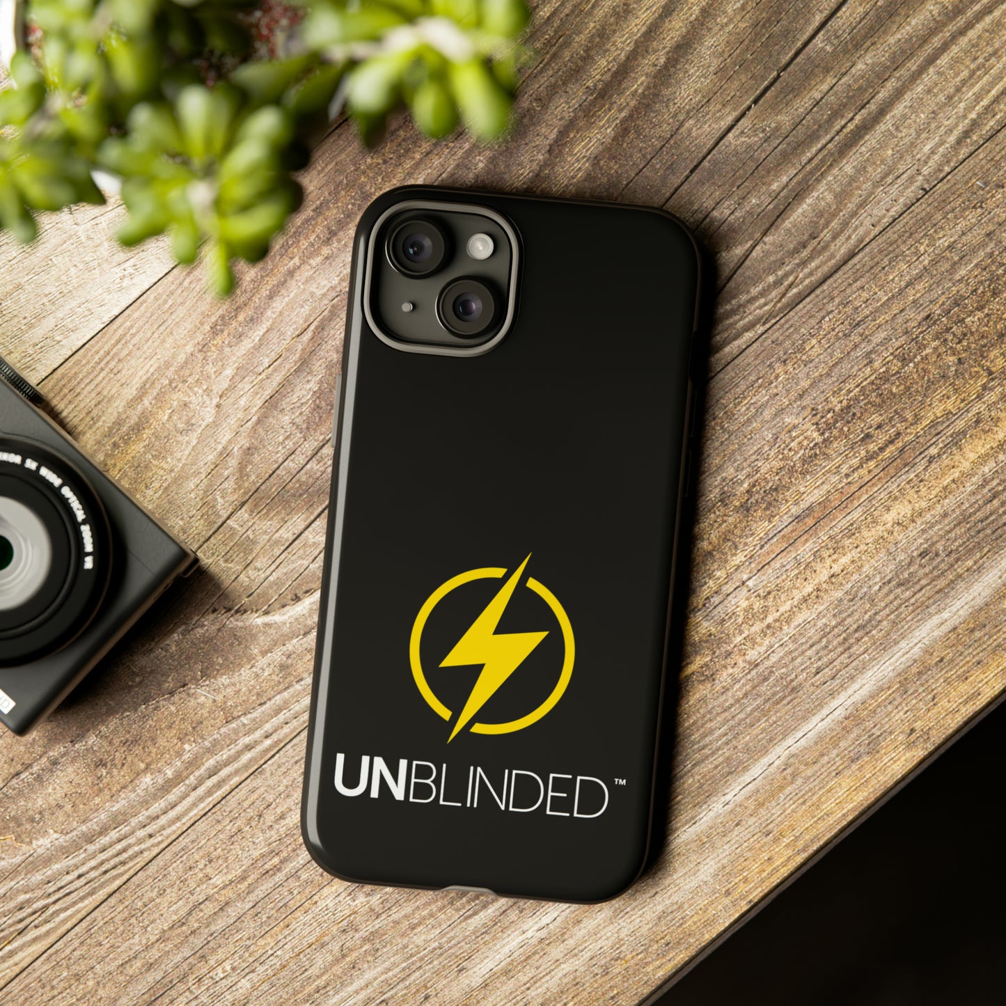 Unblinded LogoTough Cases BLACK