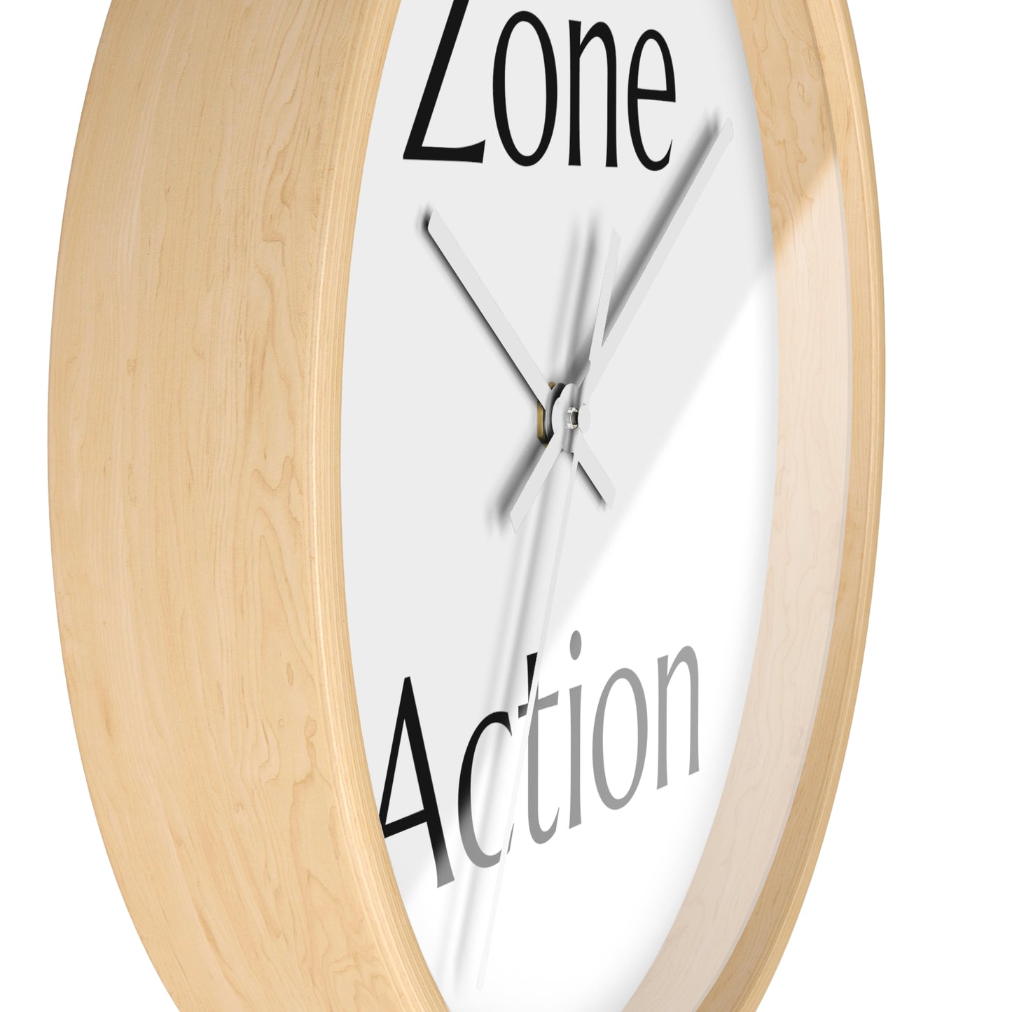 Unblinded Mastery Zone Action Wall Clock