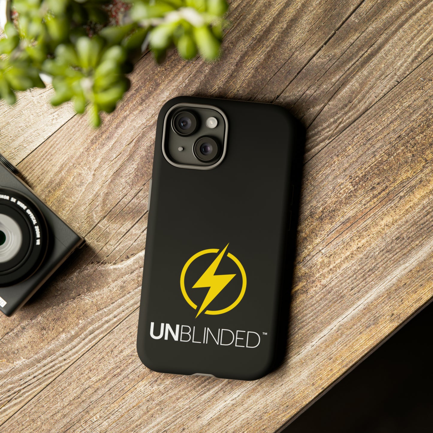 Unblinded LogoTough Cases BLACK