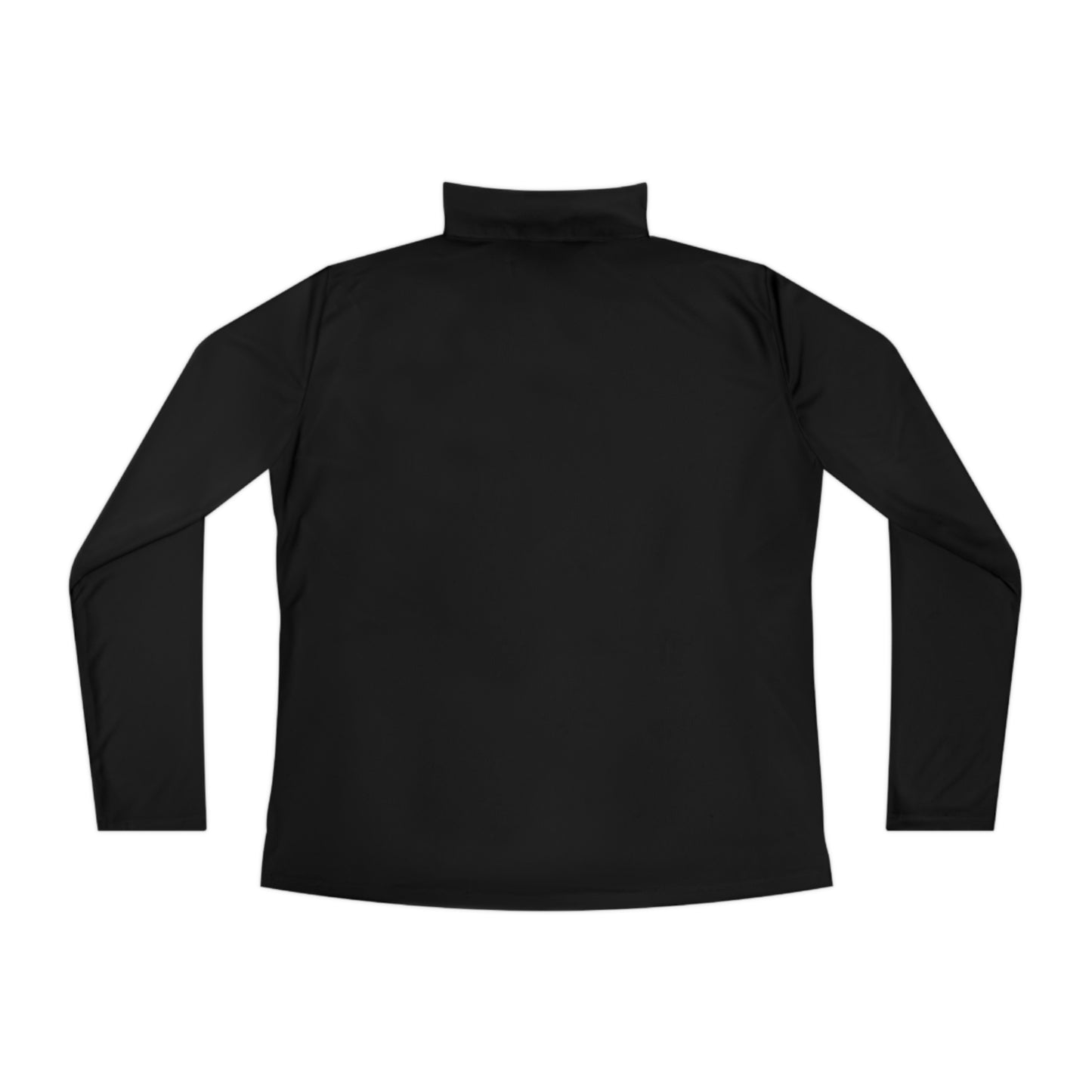 Ladies Unblinded Quarter-Zip Pullover BLACK