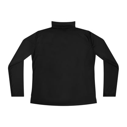 Ladies Unblinded Quarter-Zip Pullover BLACK