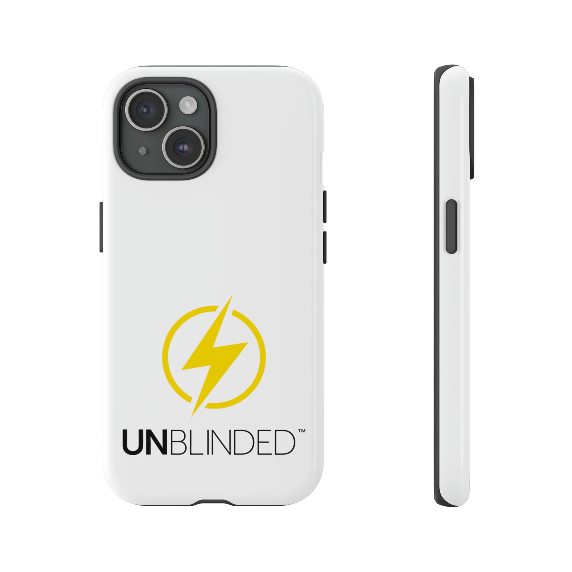 Unblinded Logo Tough Cases WHITE – UNBLINDED SHOP Unblinded Logo Tough Cases WHITE – UNBLINDED SHOP