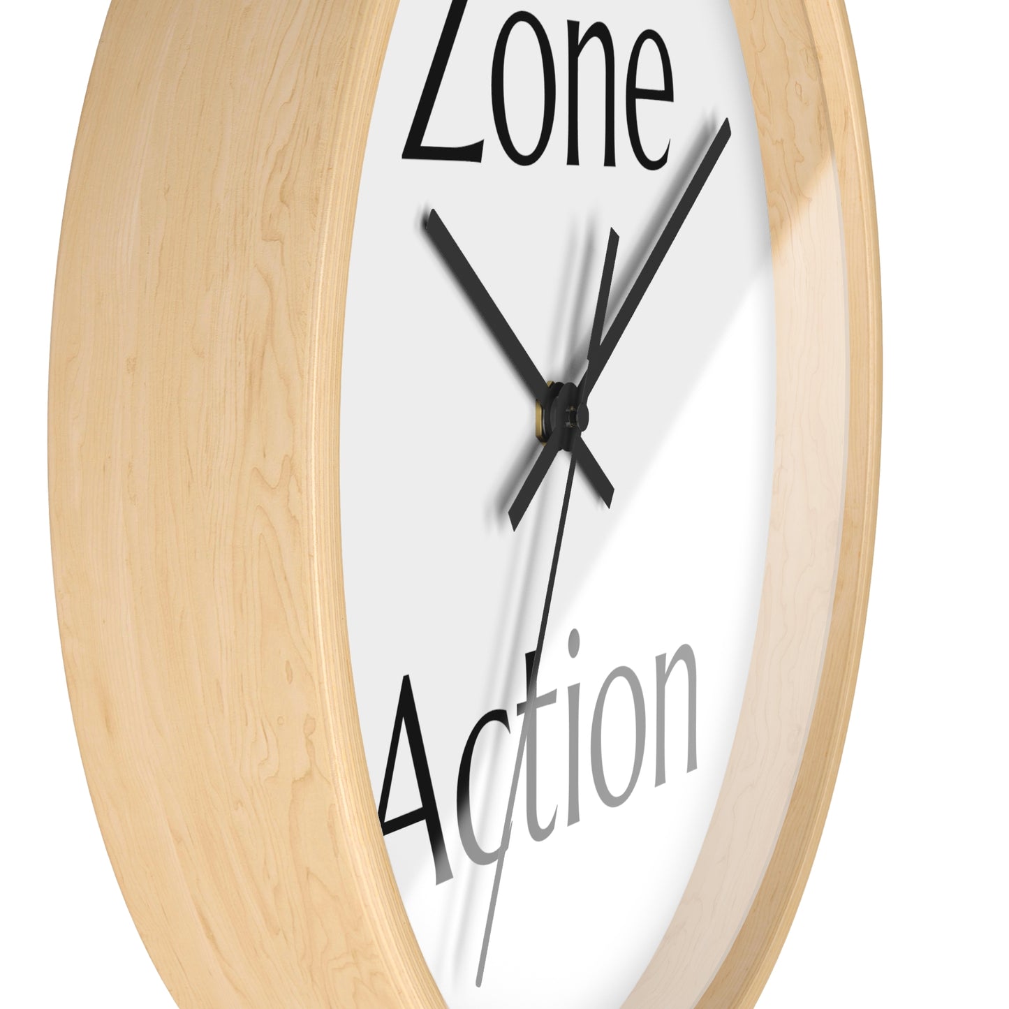 Unblinded Mastery Zone Action Wall Clock