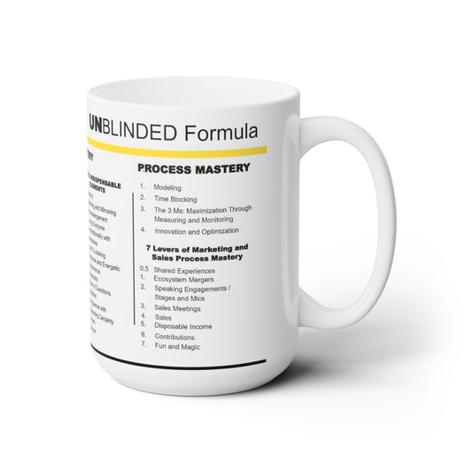 Unblinded Mastery Ceramic Mug 15oz
