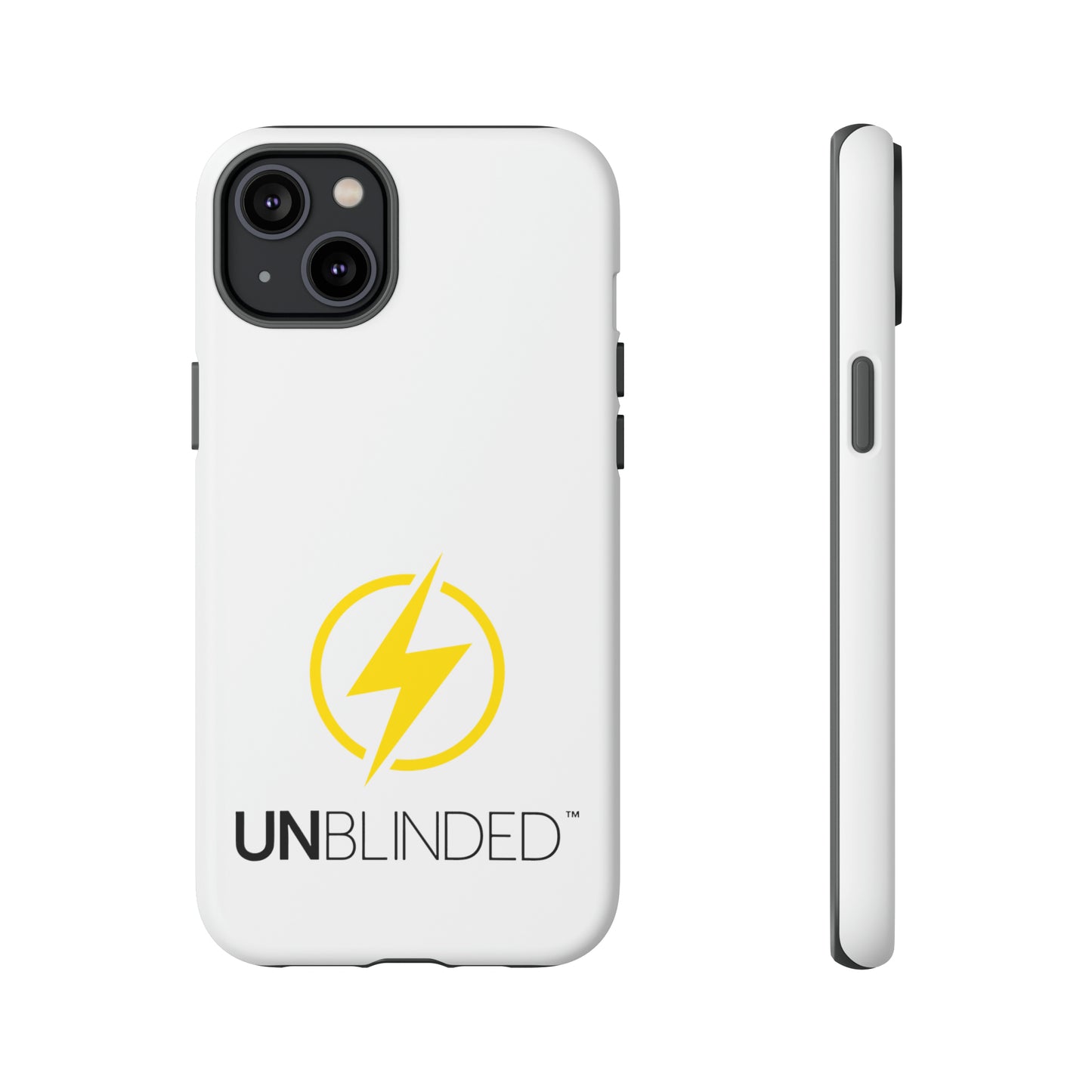 Unblinded Logo Tough Cases WHITE