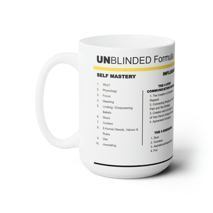 Unblinded Mastery Ceramic Mug 15oz